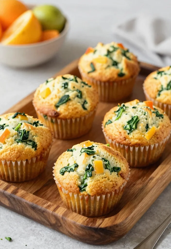 20 Gluten and Dairy Free Breakfast Recipes: Start Your Day Right - 14. Egg and Spinach Breakfast Muffins 1