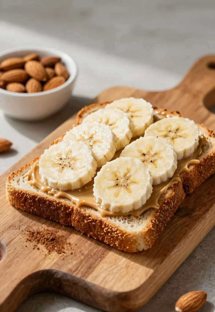 20 Gluten and Dairy Free Breakfast Recipes: Start Your Day Right - 3. Almond Butter and Banana Toast 1