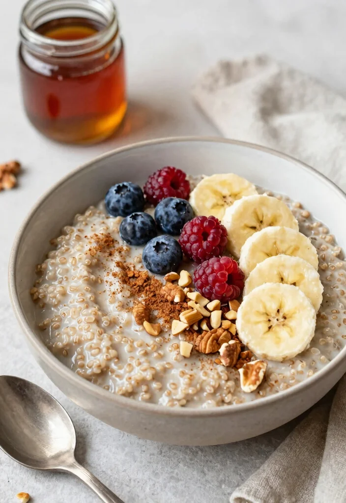 20 Gluten and Dairy Free Breakfast Recipes: Start Your Day Right - 5. Quinoa Breakfast Porridge 1