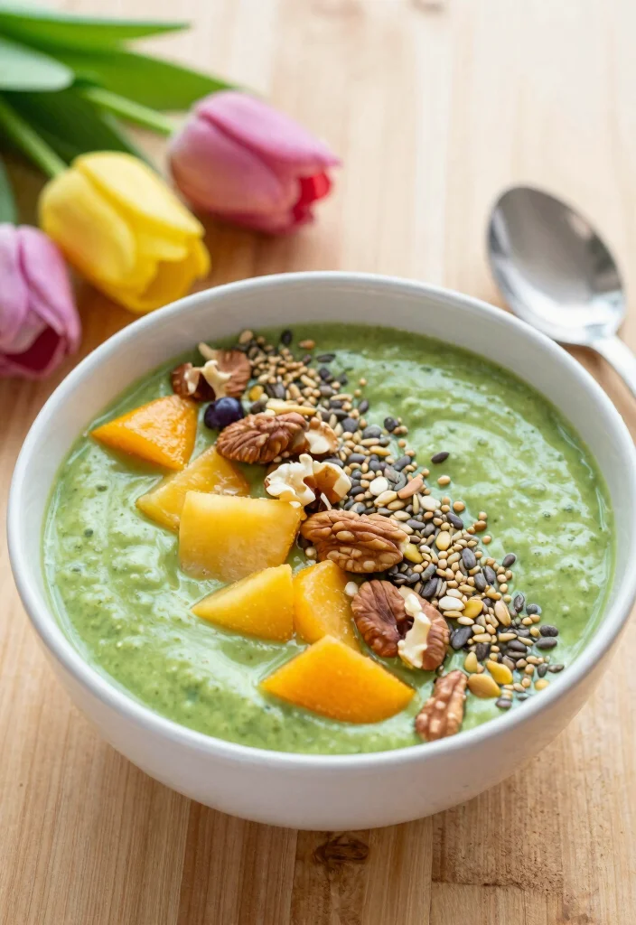 20 Gluten and Dairy Free Breakfast Recipes: Start Your Day Right - 7. Smoothie Bowl with Toppings 1