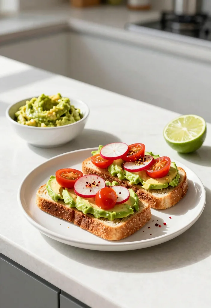 20 Healthy Dairy Free Recipes for Every Meal of the Day - 1. Creamy Avocado Toast 1