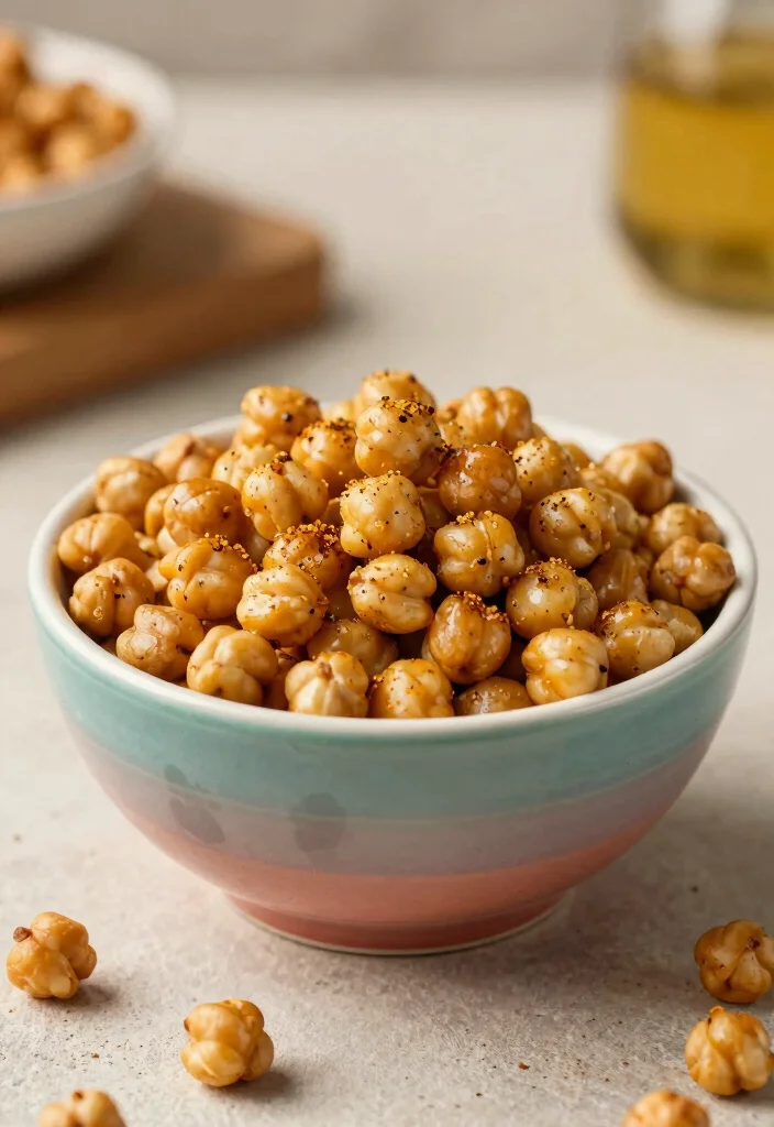 20 Healthy Dairy Free Recipes for Every Meal of the Day - 15. Roasted Chickpeas 1