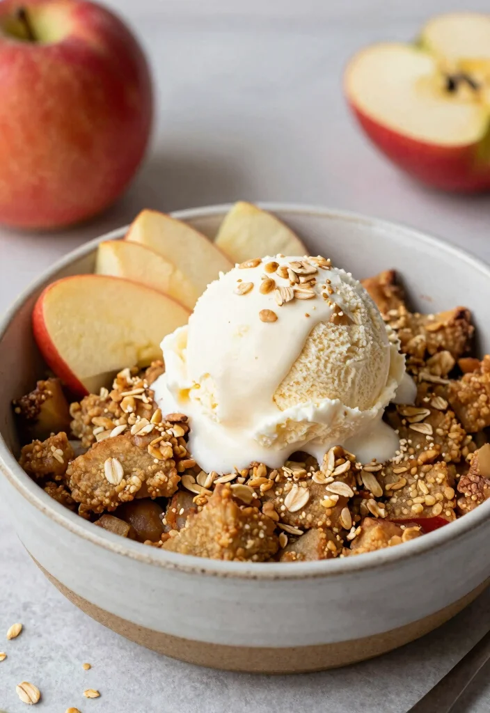 20 Vegan Dairy Free Recipes: Plant-Based Perfection - 11. Vegan Apple Crisp 1