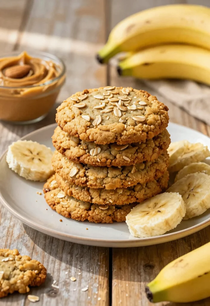 20 Vegan Dairy Free Recipes: Plant-Based Perfection - 12. Banana Oatmeal Cookies 1
