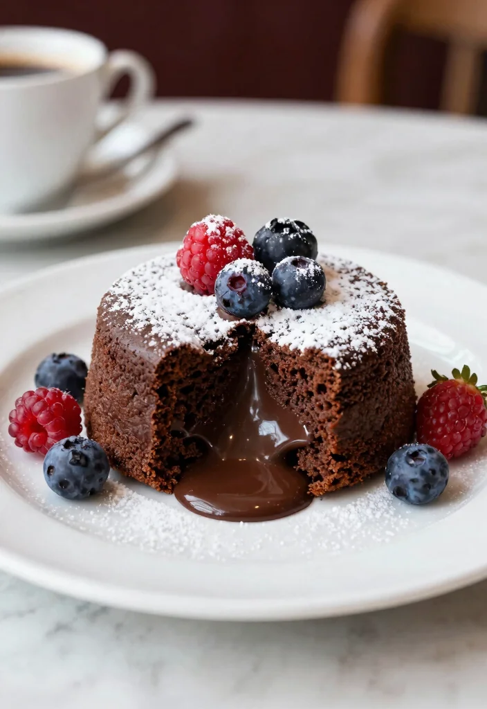20 Vegan Dairy Free Recipes: Plant-Based Perfection - 13. Vegan Chocolate Lava Cake 1