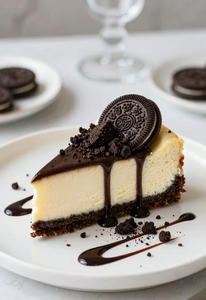 20 Vegan Dairy Free Recipes: Plant-Based Perfection - 17. Vegan Oreo Cheesecake 1