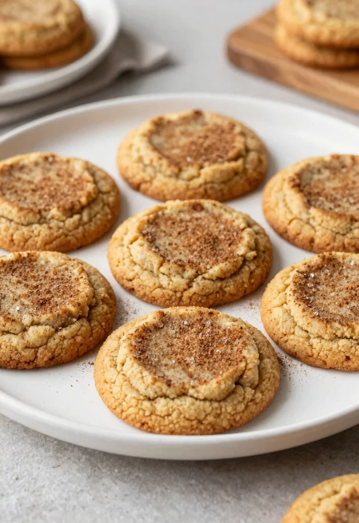 20 Vegan Dairy Free Recipes: Plant-Based Perfection - 19. Vegan Snickerdoodle Cookies 1