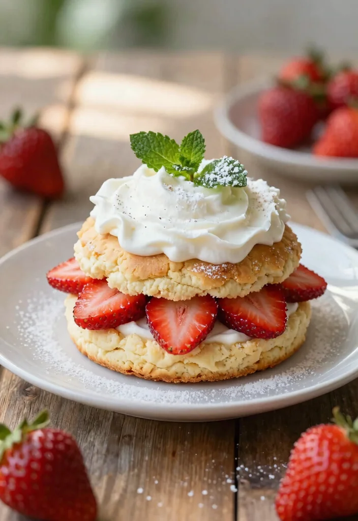 20 Vegan Dairy Free Recipes: Plant-Based Perfection - 3. Vegan Strawberry Shortcake 1