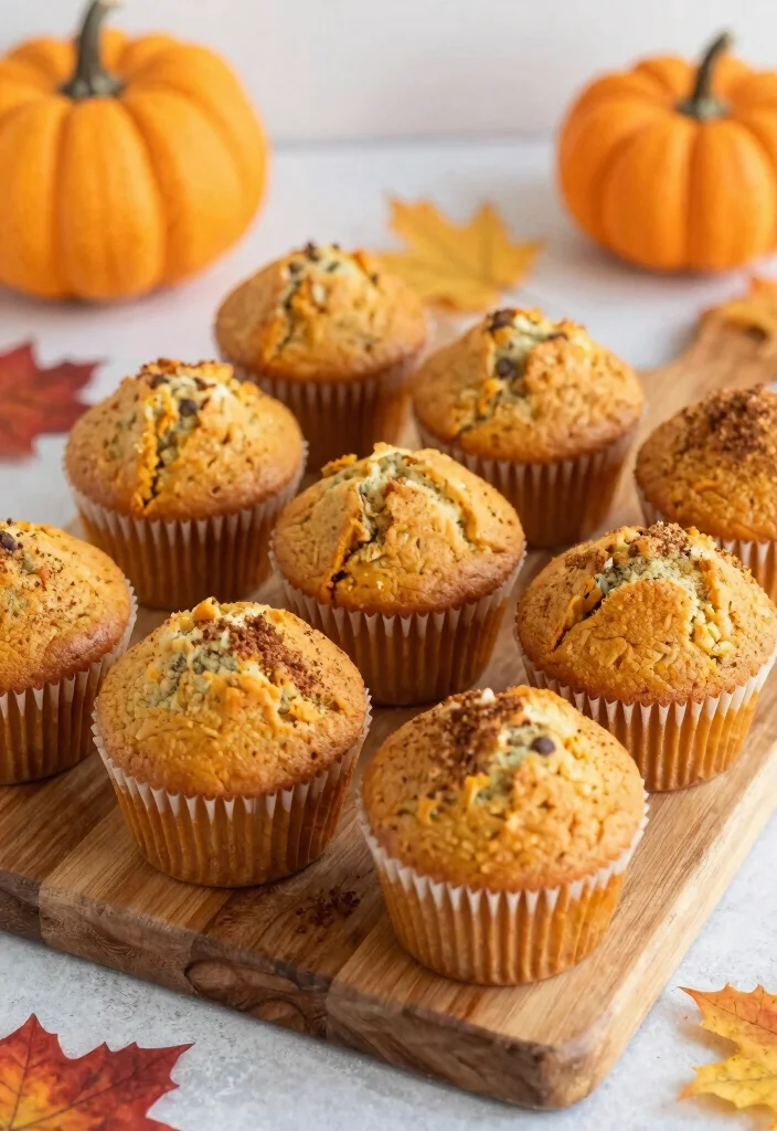 20 Vegan Dairy Free Recipes: Plant-Based Perfection - 9. Vegan Pumpkin Spice Muffins 1