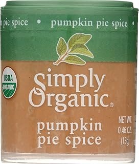 Simply Organic Pumpkin Pie Spice, Certified Organic | 0.46 oz | Pack of 12