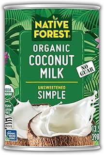 Native Forest Organic Unsweetened Coconut Milk - Canned Coconut Milk, No...