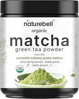 Organic Matcha Green Tea Powder, 2 Pounds | Unsweetened with Zero Sugar,...