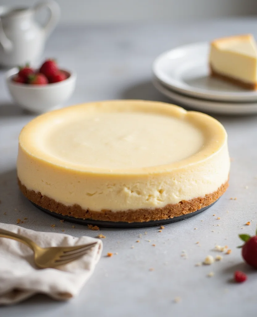Creamy Dairy Free Cheesecake: Indulgent and Satisfying - Step 7: Bake the Cheesecake 1