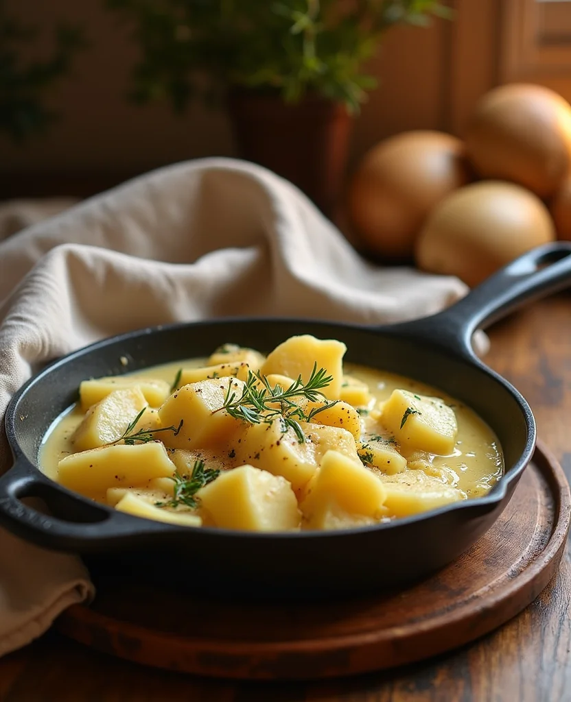 Easy Creamy Dairy Free Potato Recipes That Taste Amazing - Step 5: Heat the Skillet 1