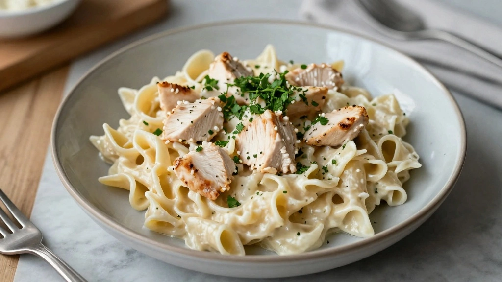Easy Dairy Free Chicken Pasta Recipes: Creamy Alfredo Style