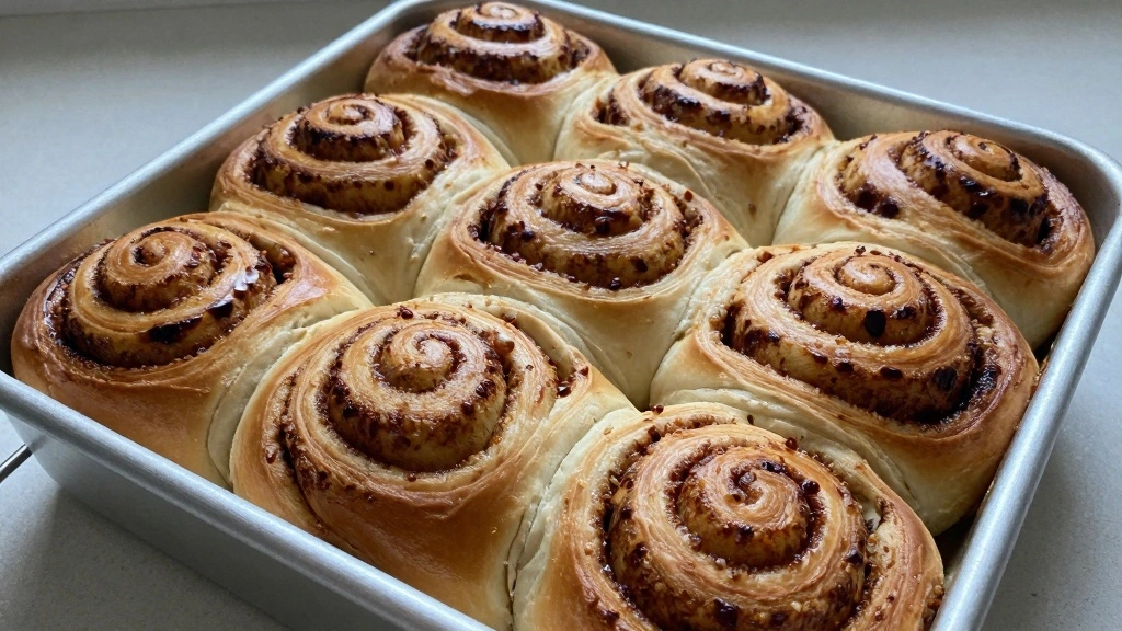 Fluffy Dairy Free Cinnamon Rolls: Sweet Morning Treat - Step 8: Bake the Rolls 1