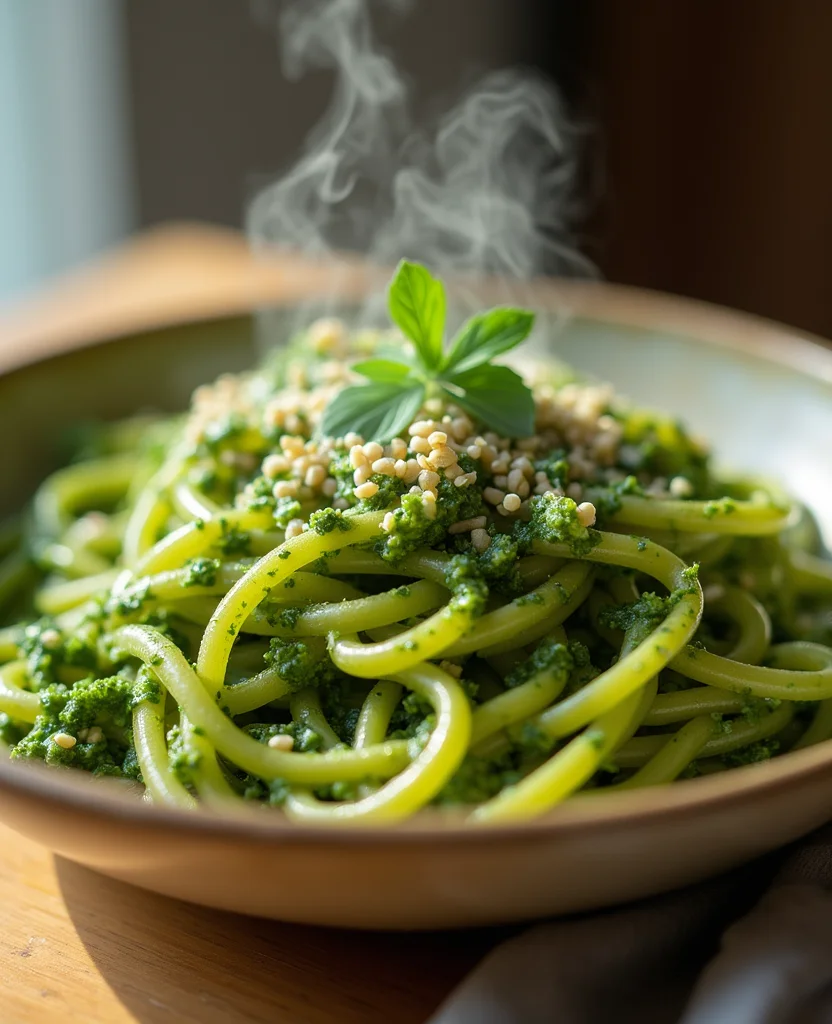 Fresh Dairy Free Pesto Recipe: Vibrant and Flavorful - Step 3: Add Pine Nuts 1