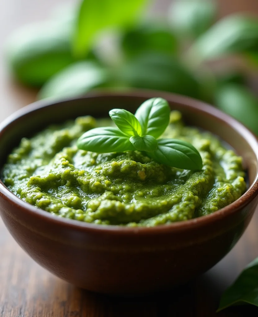 Fresh Dairy Free Pesto Recipe: Vibrant and Flavorful - Step 8: Store or Serve 1