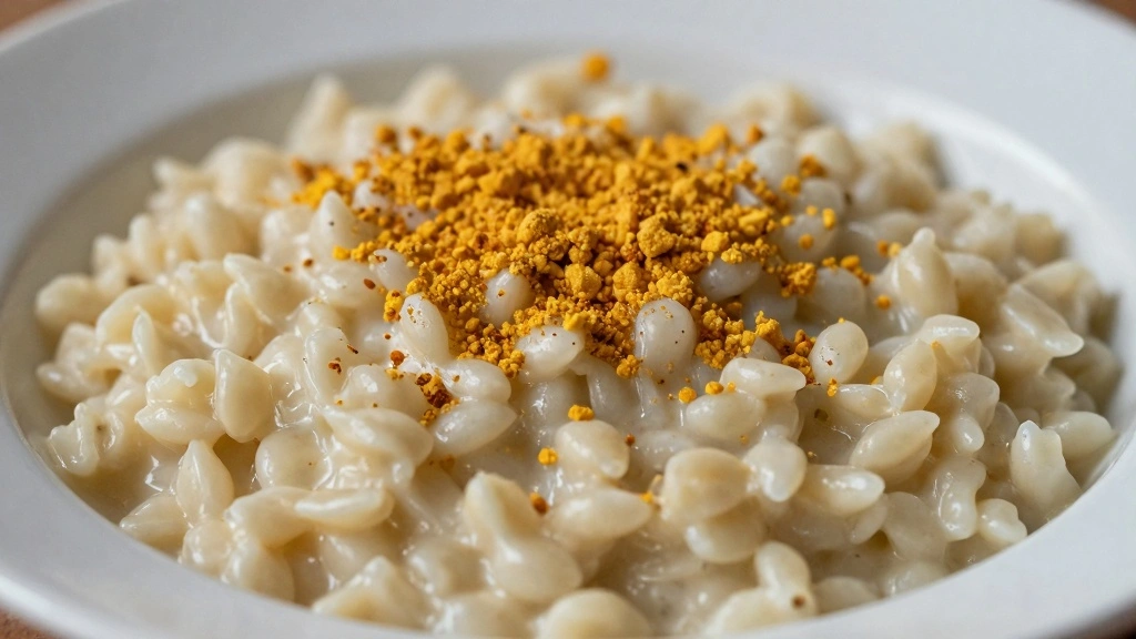 Simple Dairy Free Orzo Recipes: Creamy Pasta Perfection - Step 9: Finish with Nutritional Yeast 1