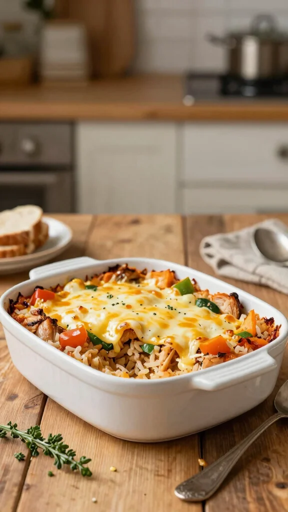 10 Gluten Free Chicken Casserole Recipes for Easy and Hearty Family Dinners - 3. Chicken and Rice Casserole 1