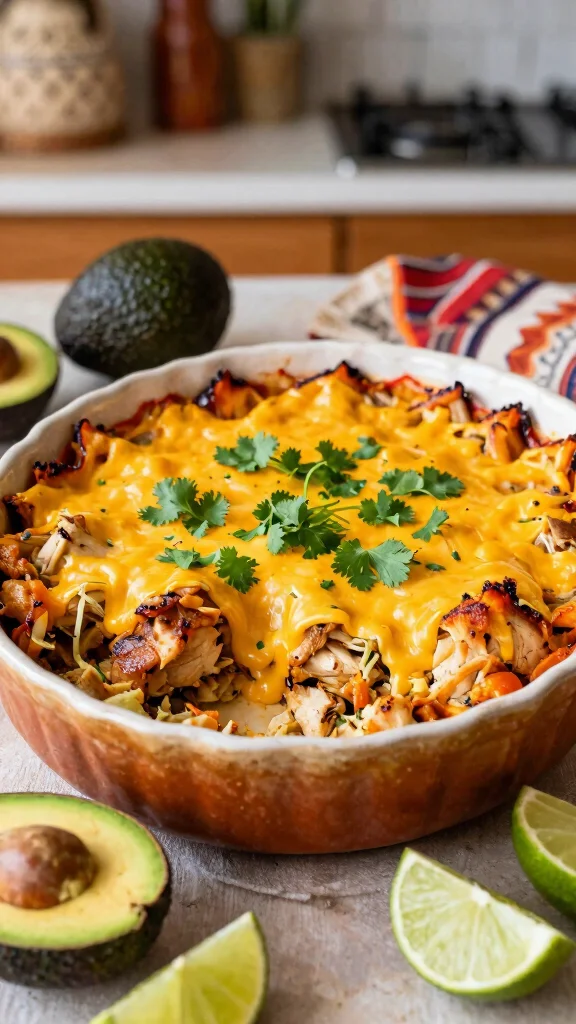 10 Gluten Free Chicken Casserole Recipes for Easy and Hearty Family Dinners - 5. Southwest Chicken Casserole 1