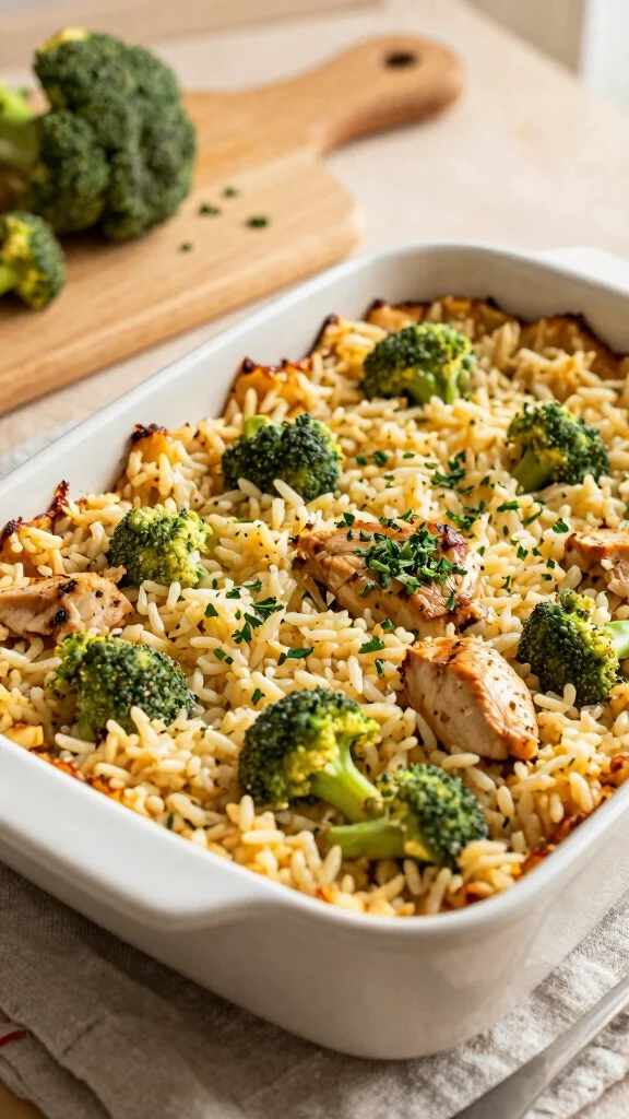 10 Gluten Free Dairy Free Casserole Recipes for Easy Weeknight Dinners - 9. Chicken and Broccoli Rice Casserole 1