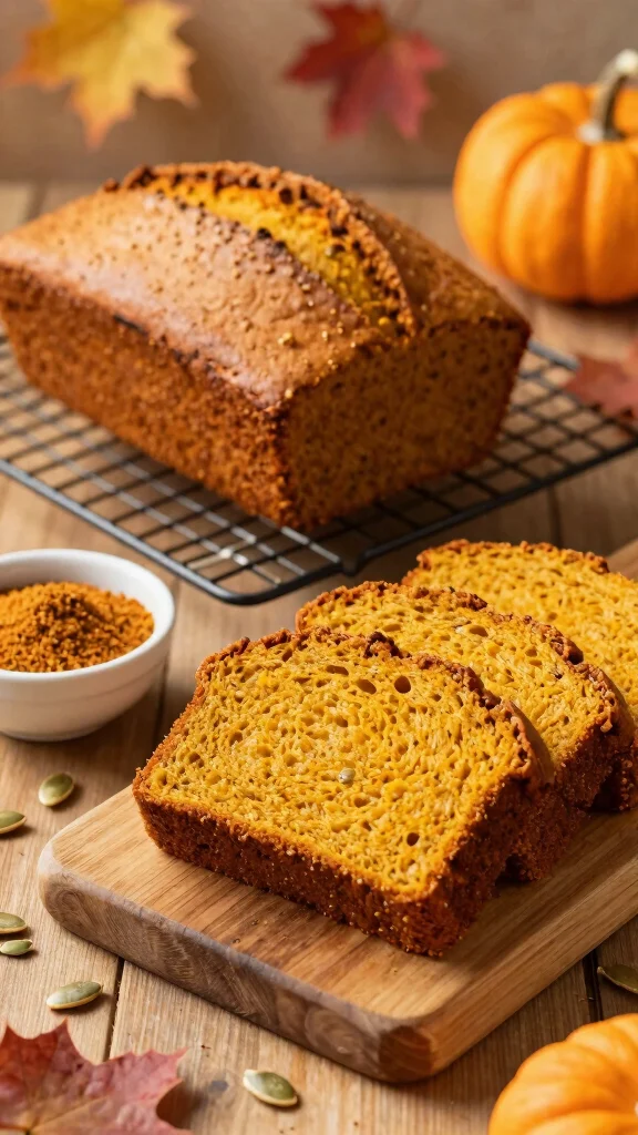 10 Gluten Free Pumpkin Recipes for Cozy Fall Baking and Cooking Ideas - 1. Gluten Free Pumpkin Bread 1