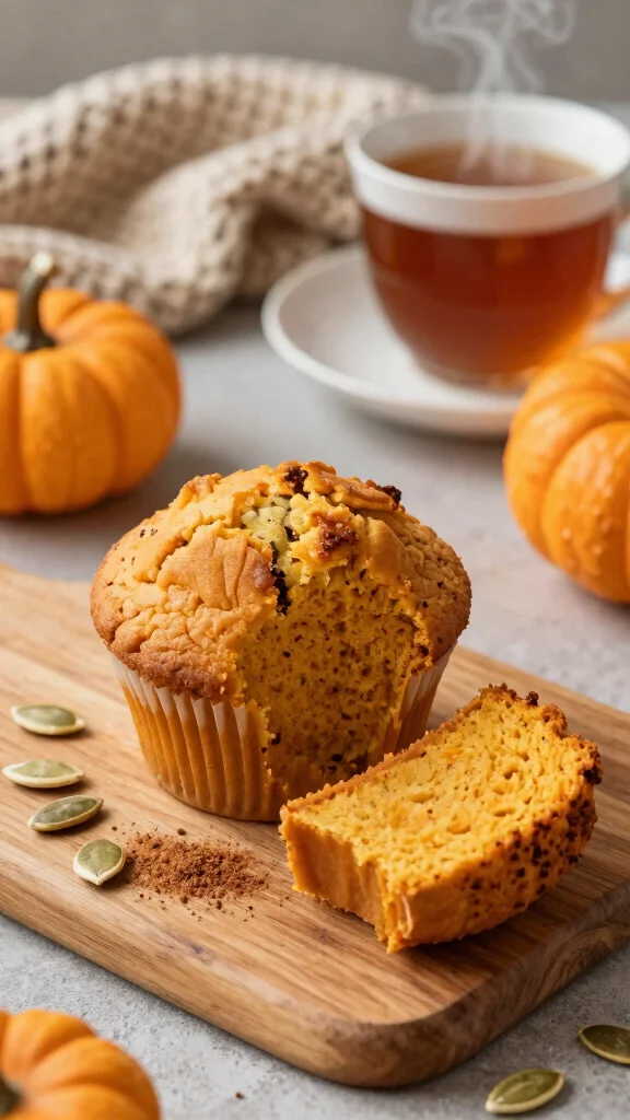 10 Gluten Free Pumpkin Recipes for Cozy Fall Baking and Cooking Ideas - 2. Pumpkin Spice Muffins 1