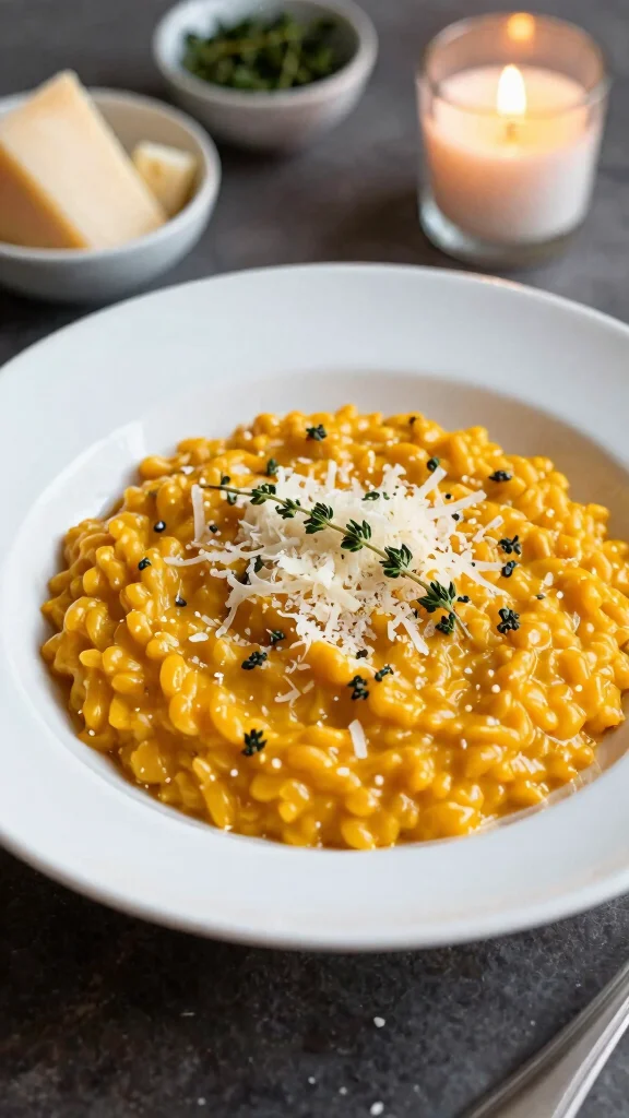 10 Gluten Free Pumpkin Recipes for Cozy Fall Baking and Cooking Ideas - 8. Pumpkin Risotto 1