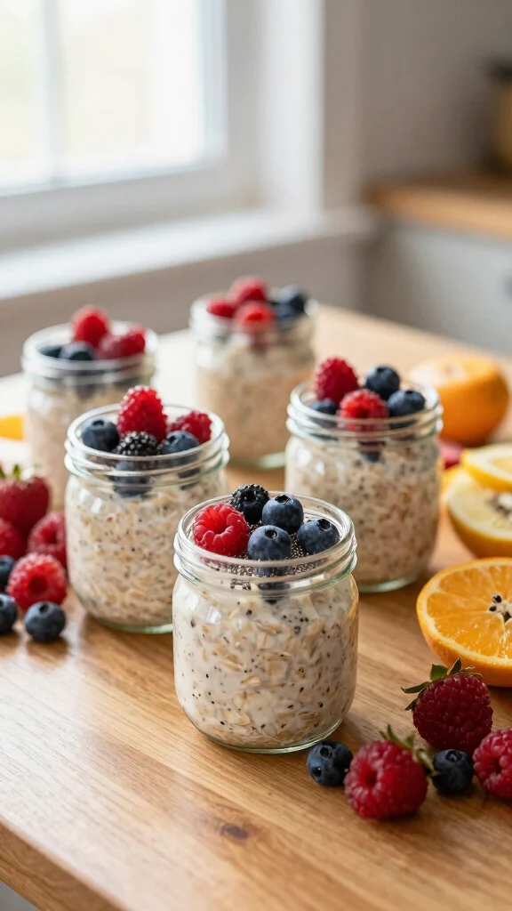10 Gluten Free Recipes for New Moms That Are Nourishing and Easy to Make - 3. Overnight Oats with Chia Seeds 1