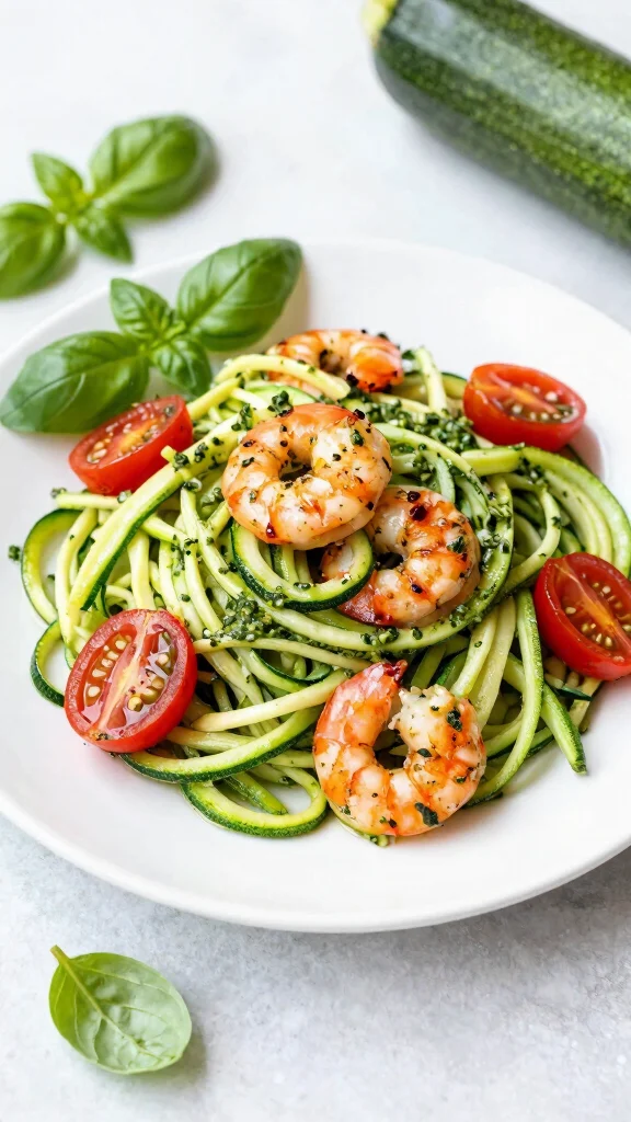 10 Gluten Free Recipes for New Moms That Are Nourishing and Easy to Make - 6. Zucchini Noodles with Pesto 1