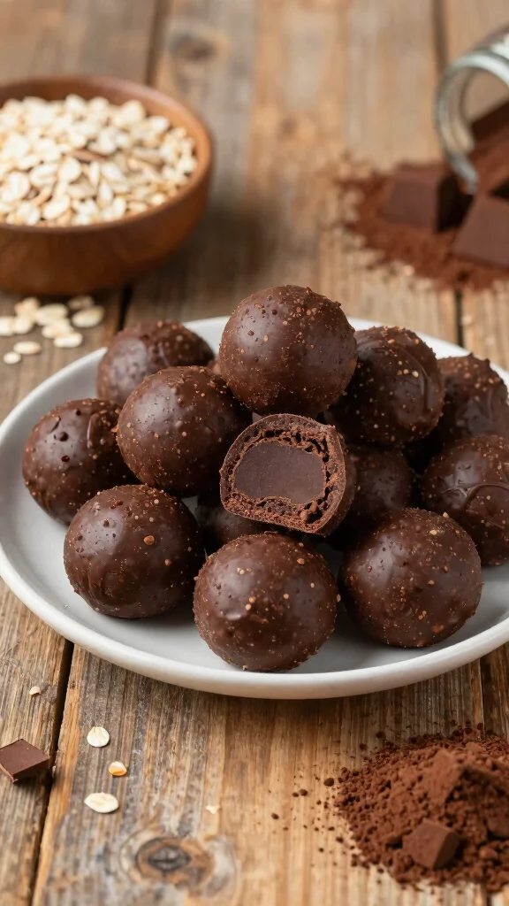 10 Gluten Free Recipes for New Moms That Are Nourishing and Easy to Make - 9. Chocolate Energy Bites 1