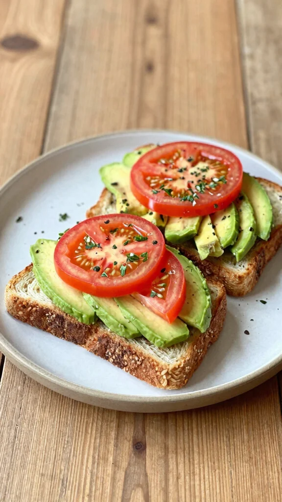 10 Gluten and Dairy Free Snack Recipes for Easy Homemade Bites - 10. Avocado Toast with Tomato 1