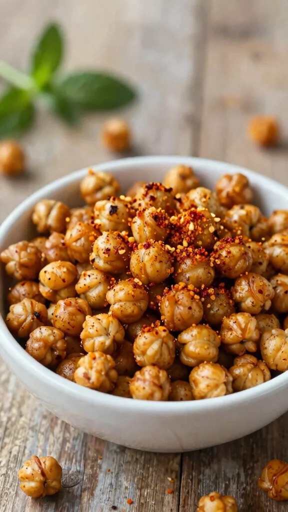 10 Gluten and Dairy Free Snack Recipes for Easy Homemade Bites - 7. Roasted Chickpeas 1