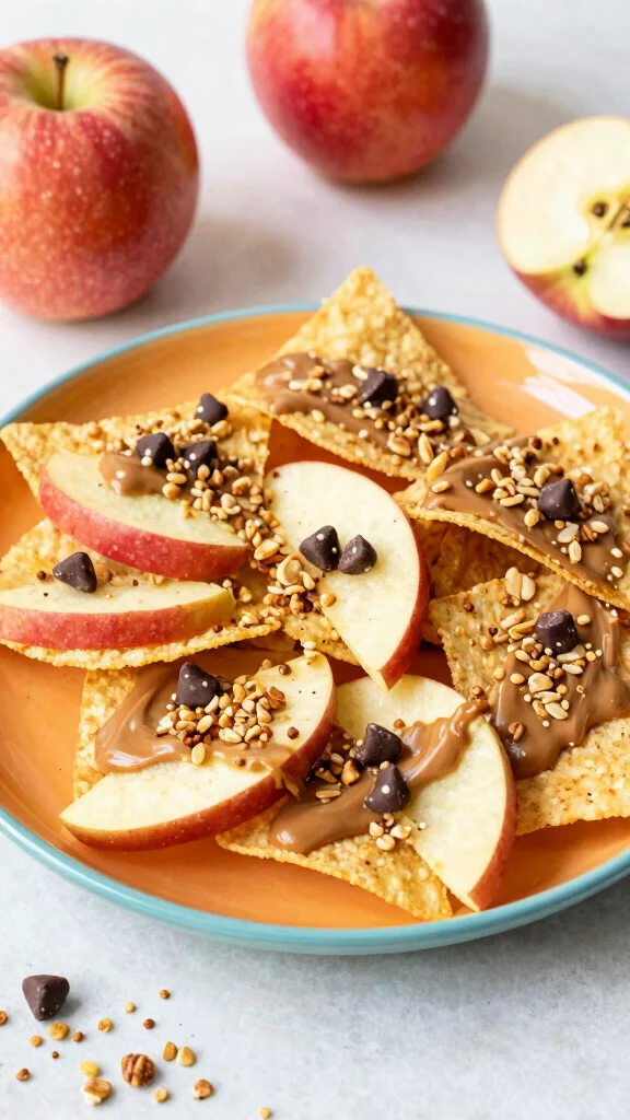 10 Gluten and Dairy Free Snack Recipes for Easy Homemade Bites - 9. Apple Nachos 1