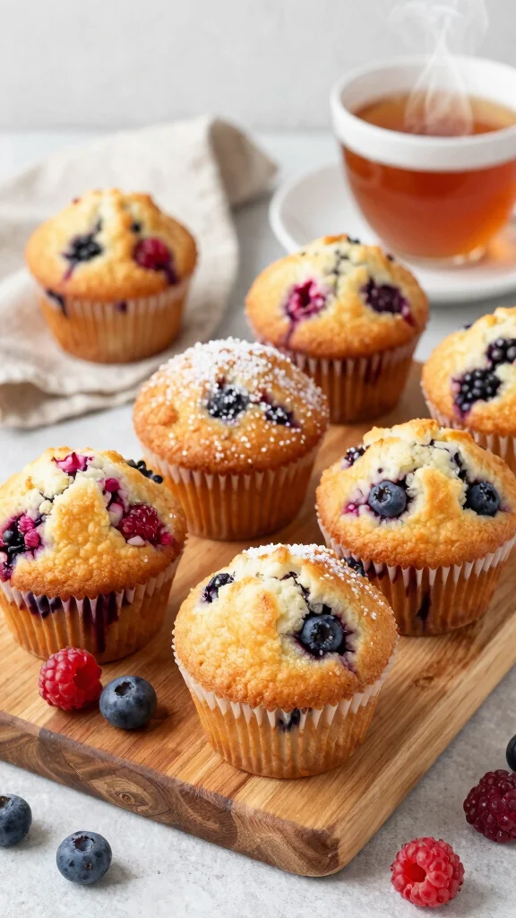 10 Robin Hood Gluten Free Flour Recipes for Easy Homemade Baking Ideas - 3. Berry Muffins 1