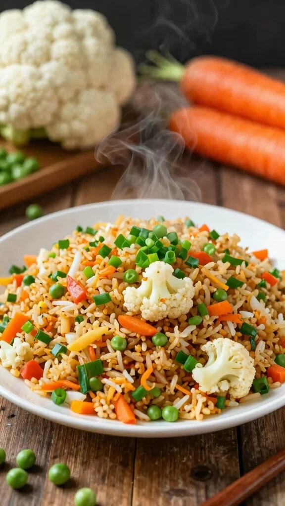 11 Gluten Free Dairy Free Lunch Recipes That Are Easy, Fresh, and Filling - 5. Cauliflower Fried Rice 1