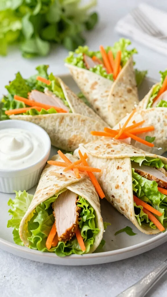 11 Gluten Free Dairy Free Lunch Recipes That Are Easy, Fresh, and Filling - 7. Turkey Lettuce Wraps 1