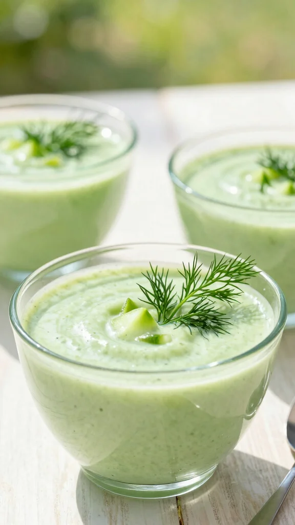 11 Gluten Free Dairy Free Potluck Recipes That Everyone Will Want to Try - 9. Chilled Cucumber Soup 1