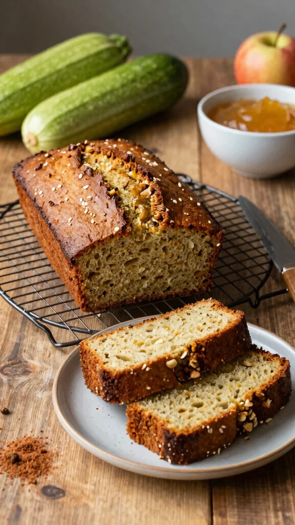 11 Gluten Free Zucchini Bread Recipes That Are Moist, Soft, and Easy to Bake - 5. Nut-Free Gluten Free Zucchini Bread 1