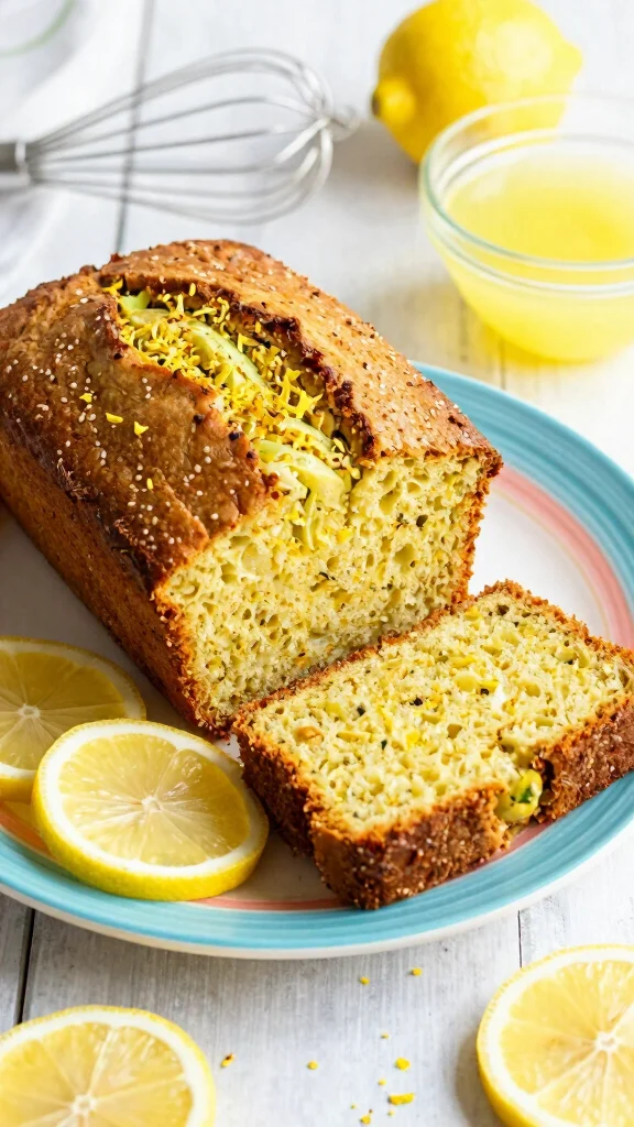 11 Gluten Free Zucchini Bread Recipes That Are Moist, Soft, and Easy to Bake - 6. Lemon Zucchini Bread 1