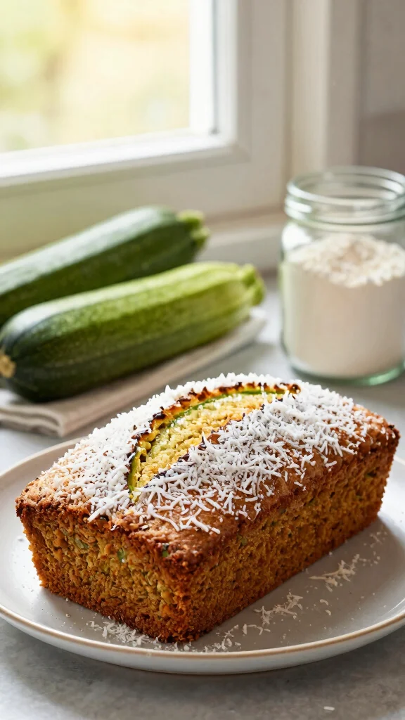 11 Gluten Free Zucchini Bread Recipes That Are Moist, Soft, and Easy to Bake - 7. Coconut Flour Zucchini Bread 1