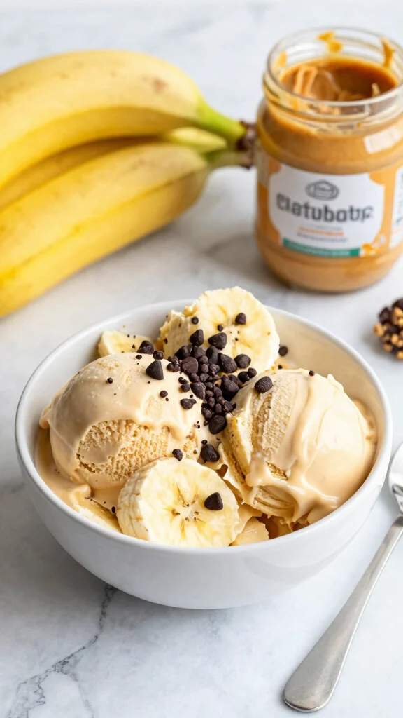 11 Gluten and Dairy Free Dessert Recipes for Every Sweet Tooth - 10. Peanut Butter Banana Ice Cream 1