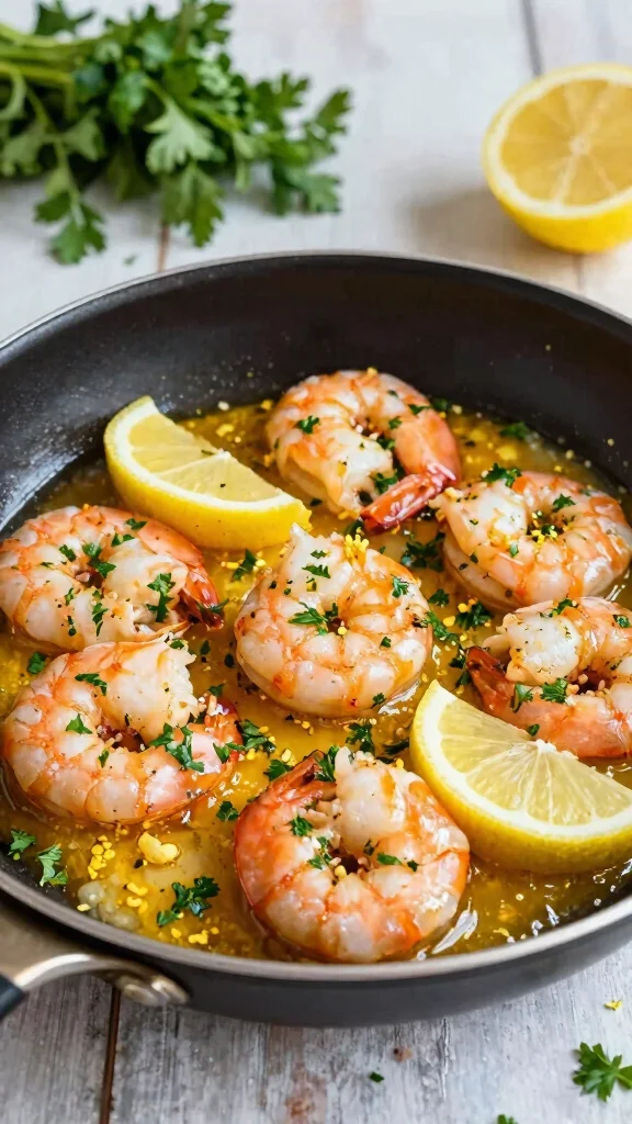 11 Low Carb Gluten Free Recipes for Dinner That Are Easy and Satisfying - 3. Lemon Garlic Butter Shrimp 1