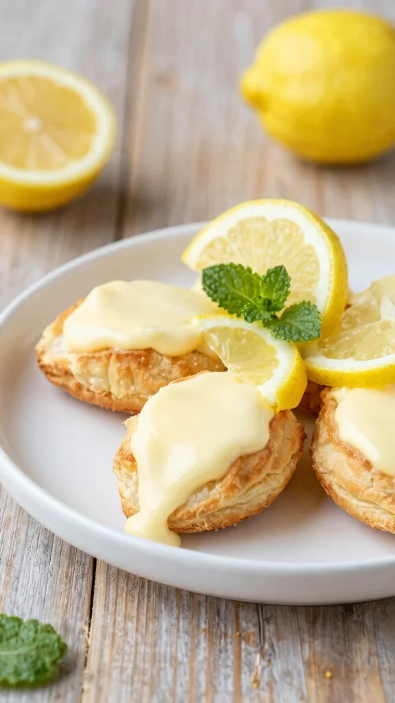 11 Schar Gluten Free Puff Pastry Recipes for Sweet and Savory Treats - 7. Lemon Cream Cheese Danish 1