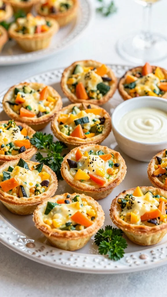 11 Schar Gluten Free Puff Pastry Recipes for Sweet and Savory Treats - 9. Mini Quiches in Puff Pastry Cups 1
