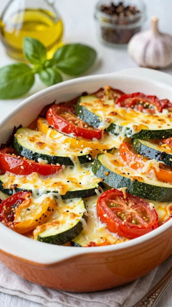 12 Gluten Free Casserole Recipes for Dinner That Are Easy and Comforting - 5. Zucchini and Tomato Bake 1