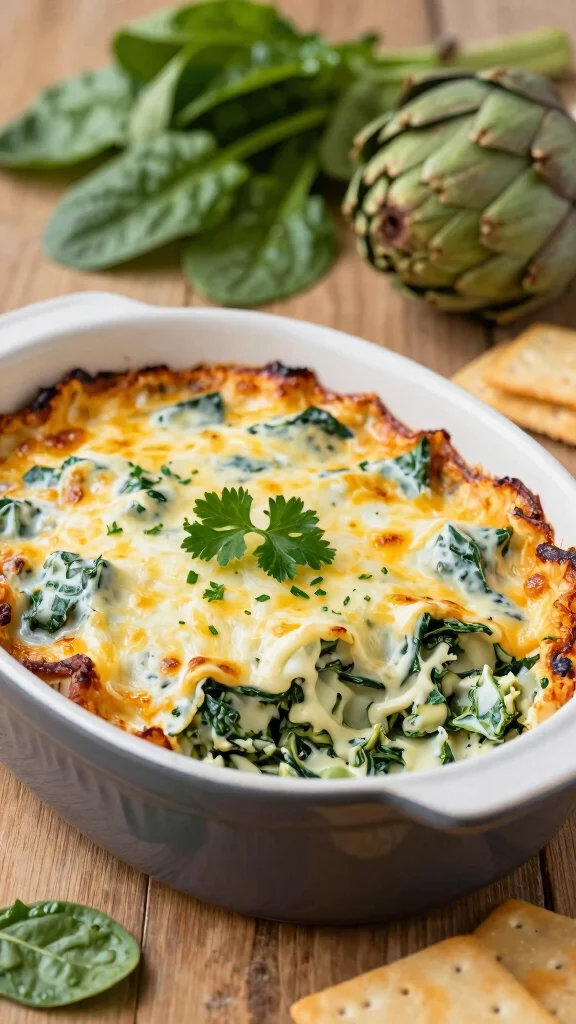 12 Gluten Free Casserole Recipes for Dinner That Are Easy and Comforting - 7. Spinach and Artichoke Casserole 1