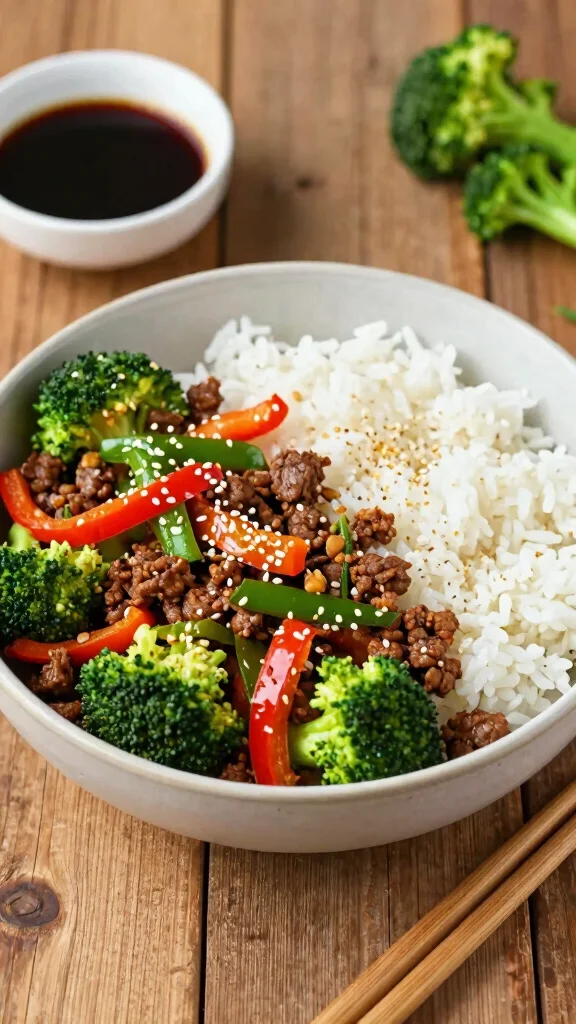 12 Gluten Free Dairy Free Ground Beef Recipes for Budget Friendly Dinners - 1. Savory Beef and Vegetable Stir-Fry 1