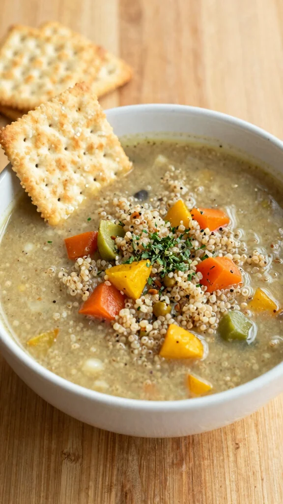 12 Gluten Free Dairy Free Soup Recipes for Cozy and Comforting Meals - 10. Quinoa and Vegetable Soup 1
